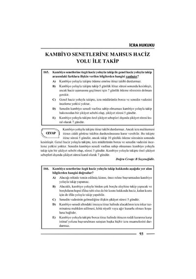 Hakimlik İcra Ve İflas Hukuku Soru Bankası 22. Baskı Monopol Yayınları