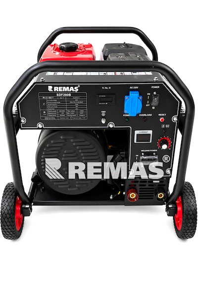 Senci Sdf 200b Inverter 6,5 Kva Monofaze Benzinli Kaynak Jeneratörü