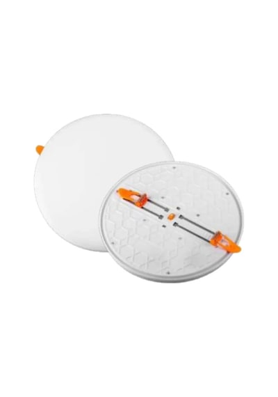 Zmr 36w Ayarlanabilir Pro Sıva Altı Yuvarlak Panel Armatür 6500k Beyaz Işık 2 Adet Beyaz