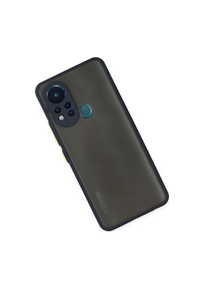 İnfinix Hot 11s Uyumlu Kılıf Montreal Silikon Kapak - Lacivert