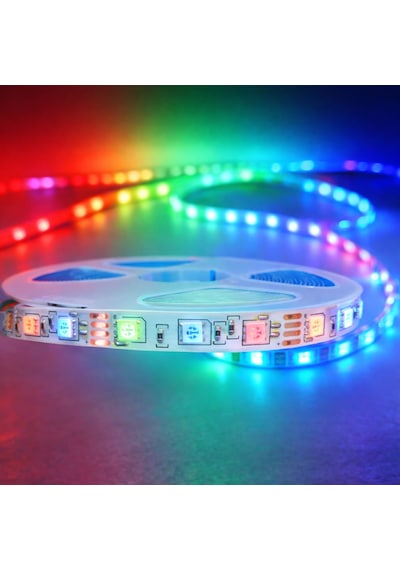 Rgb Şerit Led 12v 5 Metre Rgb