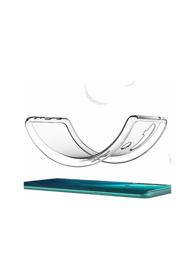 Realme 6 Kılıf Zore Şeffaf Ince Ve Esnek Süper Silikon Kılıf Renksiz
