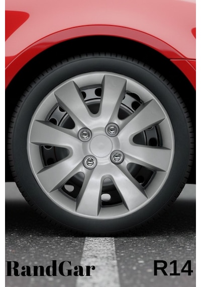 Renault Vel Satis 14 İnç Jant Kapağı 4 Adet Gri G101 Rand