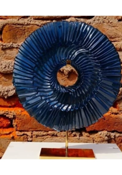 Cm-02 25 Cm Cam Dekoratif Obje Şık Ev Aksesuarı Minimal