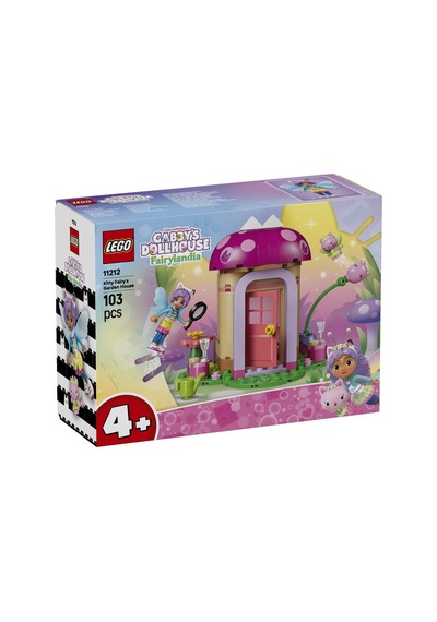 Lego Gabby's Dollhouse 11212 Kitty Fairy's Garden House