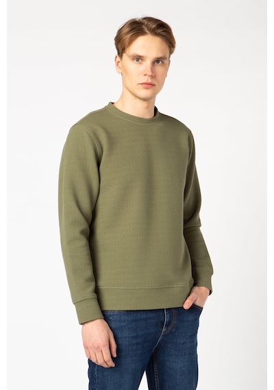 Vigoss Erkek Jakarlı Sweatshırt 62133-00377 Haki
