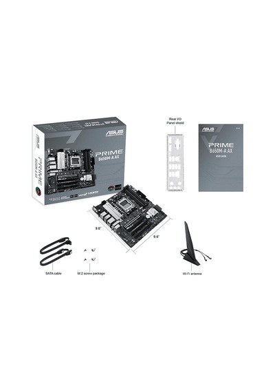 Asus Prime B650m-a 5600mhz Oc Ddr5 M.2 Hdmı Dp Amd B650 Ddr5 Matx Anakart