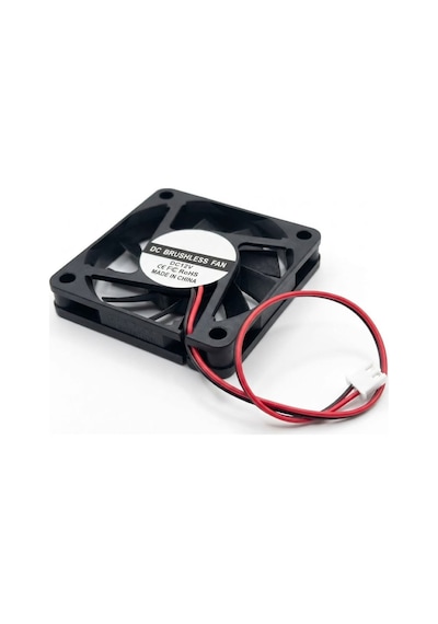 Dc 12v Fan 60x60mm 6010 6x6cm 3500rpm Soğutucu Kuluçka Ekran Kartı Cooler Peltier Printer Pc Cpu