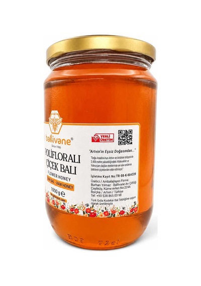 Artvin Polifloralı Çiçek Balı 1 Kg.