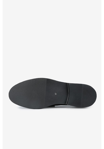 Lofer Erkek Deri Eva Tabanlı Bantlı Klasik Loafer Siyah Lfr-o1133 Derı