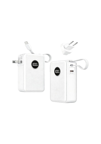 Swııspower Sp-28 22.5w 10000 Mah Taşınabilir Powerbank - Beyaz