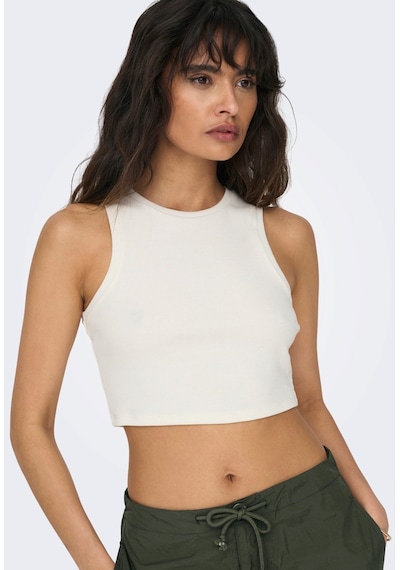 Only Kadın Crop Onlvılma Cropped Tank Top - 15282771 001