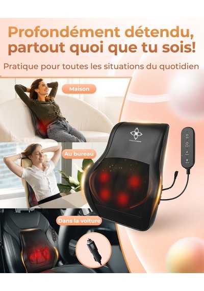 Massagewerk Shiatsu Sırt Ve Boyun Masajı Isı Fonksiyonlu Elektrikli Boyun Masajı Ergonomik, Kas Gerginliğini Ve Ağrıyı Gidermek İçin İdeal Gri Massagewerk Shiatsu Sırt Ve Boyun Masajı Isı Fonksiyonlu Elektrikli Boyun Masajı Ergonomik, Kas Gerginliğini Ve Ağrıyı Gidermek İçin İdeal Gri