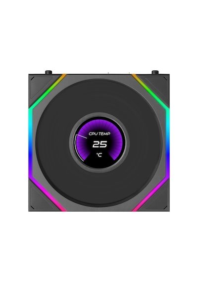Lian Li Unı Fan Tl Lcd Flex 1x120mm Siyah Kasa Fanı Azaz0llı0137