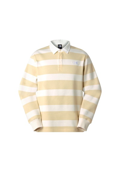 The North Face U Rugby Polo Sweatshırt Unisex Tişört Nf0a8gawjn51 Beyaz