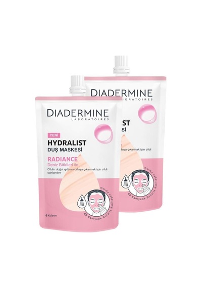 Diadermine Hydralist Duş Maskesi Radiance X 2 Adet