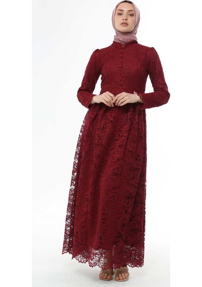 Modi Ahunisa Henna Abiye Bordo 5646