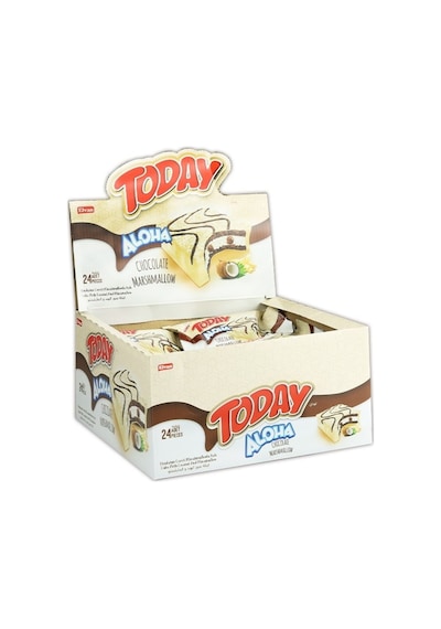 Aloha Beyaz Çikolatalı Marshmallowlu 35 Gr. 24 Adet (1 Kutu)