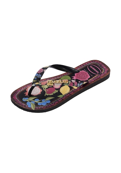 Havaianas Top Tropicalia Vibes Kadın Siyah Parmak Arası Terlik-14224