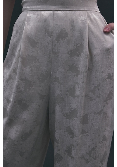 Sateen Camila Pantolon - Bej-137186 Bej