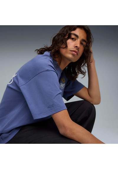 Puma X Represent Graphıc Erkek Tişört 632544 78 Mavi