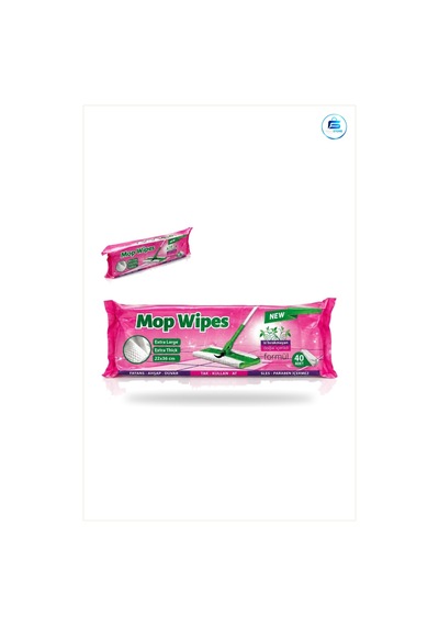 Tablet Mop Havlusu Temizlik Bezi 40 Adet 22x36 Cm Extra Large Kal Çok Renkli