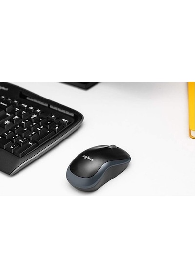 Logitech MK330 Multimedya Kablosuz Q Klavye Mouse Set ( Distribütör Garantili)