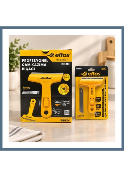 Buradabulabilirsin Oynar Başlı Cam Ve Buz Kazıyıcı Bıçak Plastik Sap, Yedek Bıçak Bbz Çok Renkli