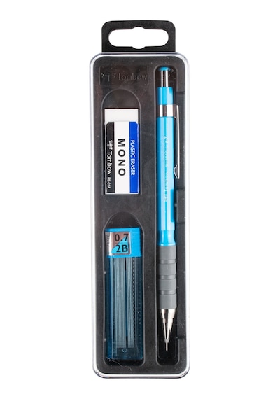 Tombow Sh-300 Grip Set Versatil Kalem 0.7 Mm - Mavi