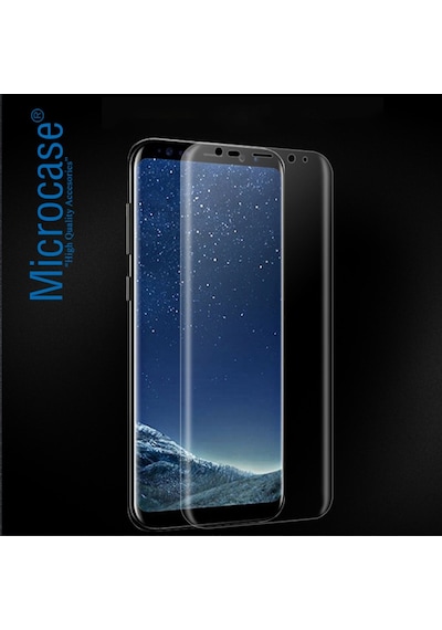 Samsung Uyumlu Galaxy S8 Plus Full Ekran Koruma Curved 3D Pet Film