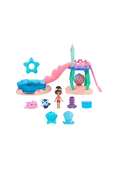 Gabby's Doll House Gabby Ve Süslü Kedi Mavi