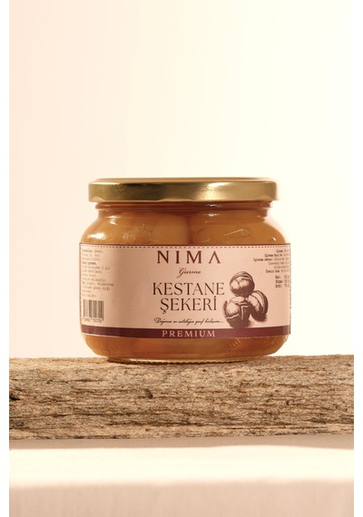 Nima Gurme Bursa Fidyekızık Kestane Şekeri 520 G