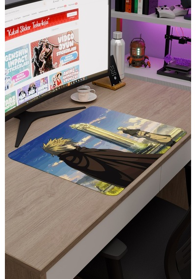 Vinland Saga Anime V1 - 48x40 Xl Gaming Kauçuk Kaymaz Taban Mouse Pad Fare Altlığı