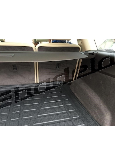 Audi Q7 Bagaj Koruyucu Havuzlu Paspas Kaucuk Kokusuz 3d