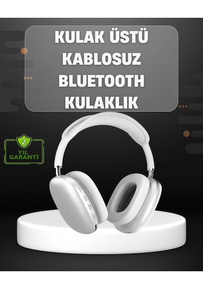Katlanabilir Bluetooth V5.0 Kablosuz Kulaklık 400 Mah, Gürültü Azaltma