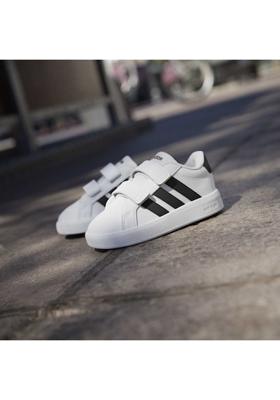 Adidas Grand Court 3.0 Cf Çocuk Beyaz Sneaker Ayakkabı Hp3534