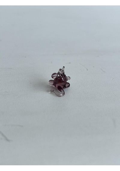 El Yapımı Mini Murano Cam Fare Biblo A114-03