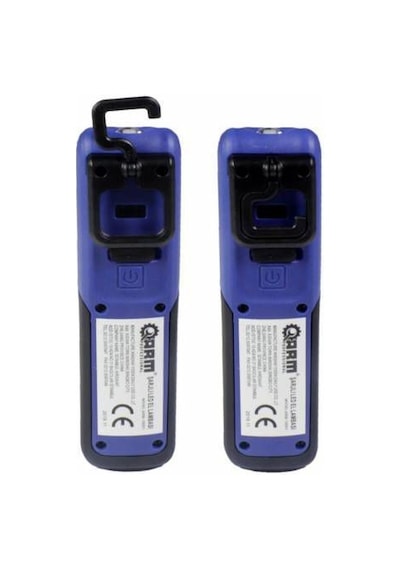 Arm Şarjlı Mıknatıslı Led Fener-Lamba Powerbank 240 Lumen N11.12378 Mavi