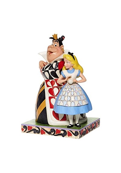 Jim Shore Disney Traditions Alice Harikalar Diyarında 'kaos Ve Merak' Figürü, Renkli, 14 X 15 X 20 Cm, 6008069 Diğer