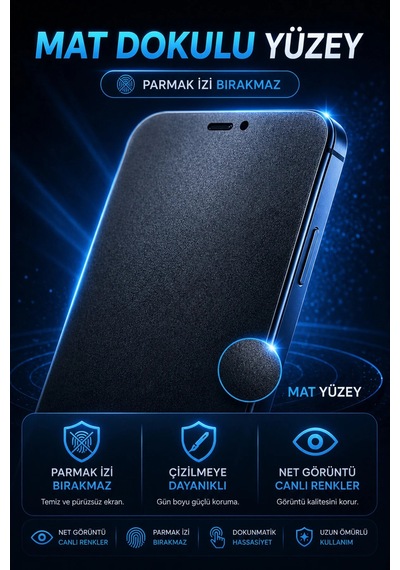 Mi 17 Pro Mat Privacy Hayalet Nano Ekran Koruyucu Esnek Kırılmaz