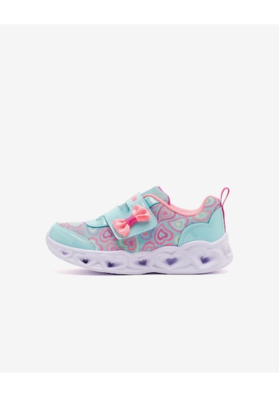 Skechers Heart Lıghts Küçük Kız Çocuk Yeşil Işıklı Spor Ayakkabı 303258n Mtmt Yeşil