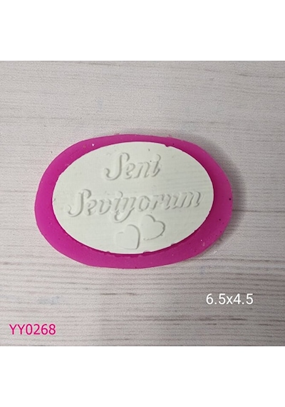 Yy0268 Seni Seviyorum Silikon Kalıp