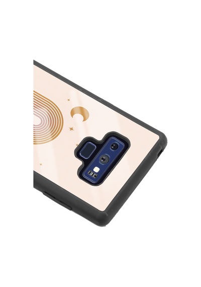 Samsung Uyumlu Note 9 Nude Art Night Tasarımlı Glossy Telefon Kılıfı Çok Renkli
