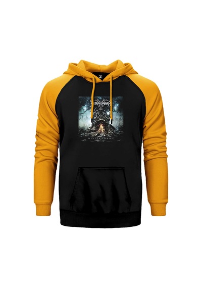 Borknagar Winter Thrice Kırmızı Renk Reglan Kol Sweatshirt / Hoodie