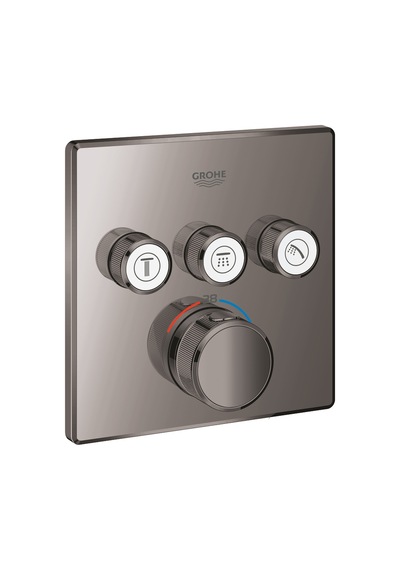 Grohtherm Smartcontrol Üç Valfli Akış Kontrollü Ankastre Termostatik Duş Bataryası Grh29126A00