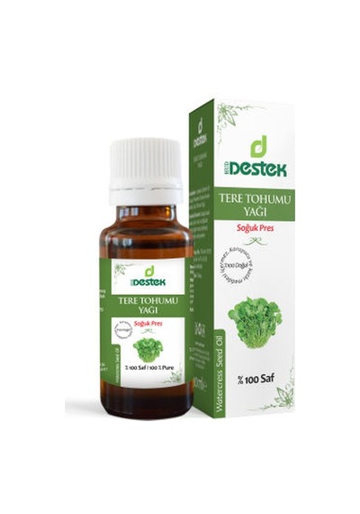 Destek Tere Tohumu Yağı 20 ML