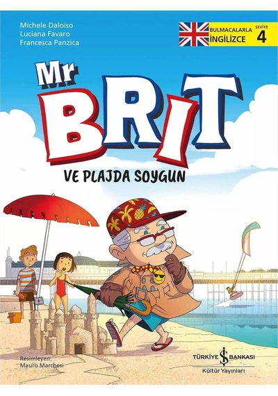 Mr Brit Ve Plajda Soygun - Bulmacalarla İngilizce 4