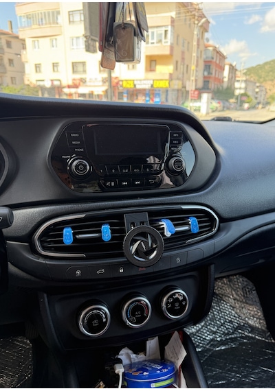 Fiat Egea 2015 Ve Sonrası Araç Içi Premium Telefon Tutucu - Araba Telefon Tutacağı Havalandırma Için