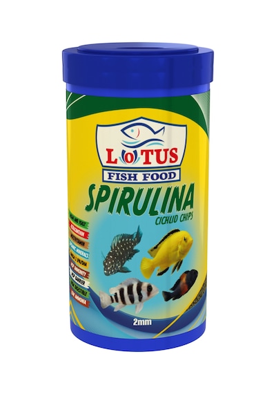 Cichlid Spirulina Chips 250 Ml Ciklet Balık Yemi