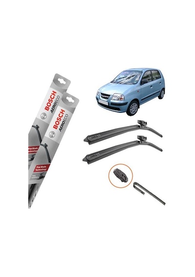 Hyundai Atos Muz Silecek Takımı Ön Bosch Aeroeco 1998-2002